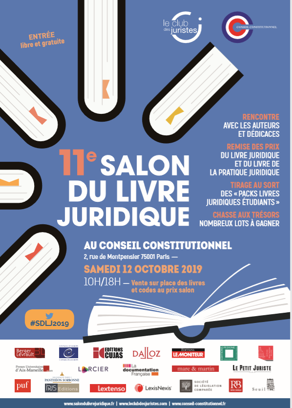 La 11 Eme Edition Du Salon Du Livre Juridique Est Lancee Le